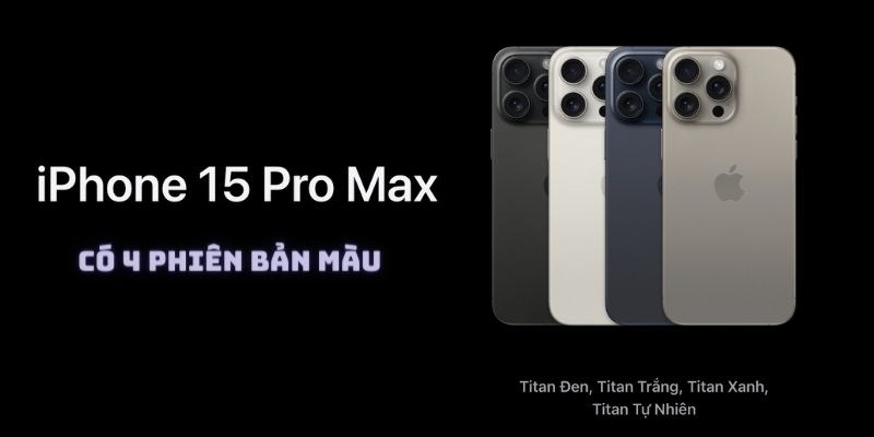 4 phiên bản màu thời thượng