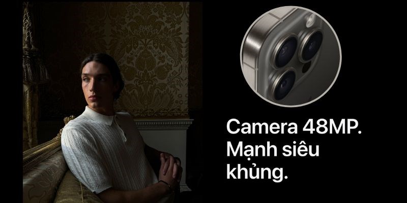 jhy Độ phân giải camera chính nâng cấp lên 48MP