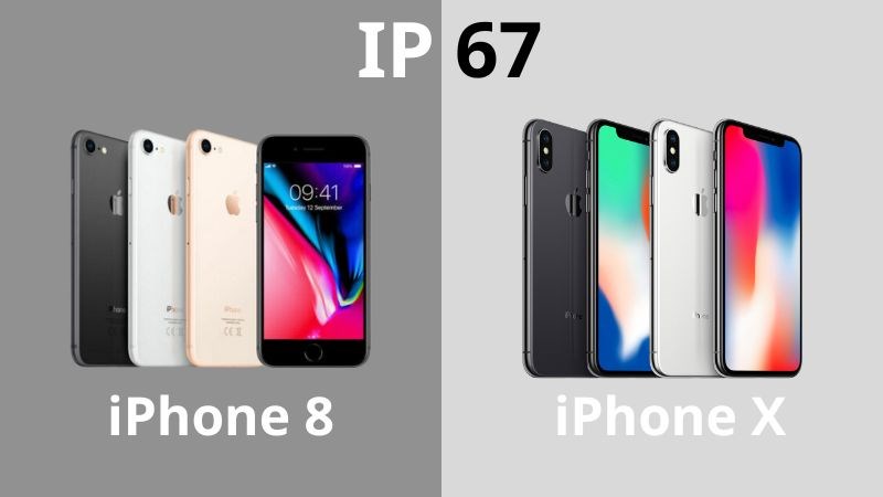 iPhone 8 và iPhone X có khả năng chống nước IP67