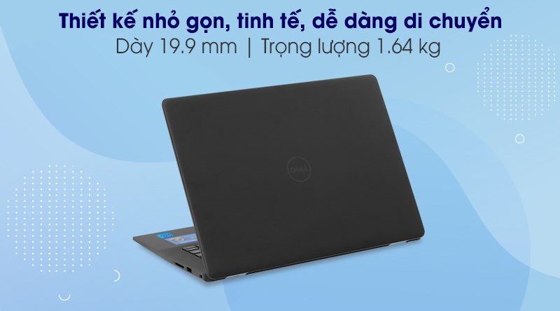 Laptop Dell Vostro 3400 được làm từ chất liệu nhựa