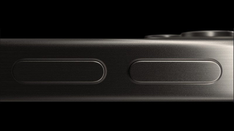 Phím vật lý mới chính là điểm nhấn mới lạ hot nhất với iPhone 15 Pro Max 