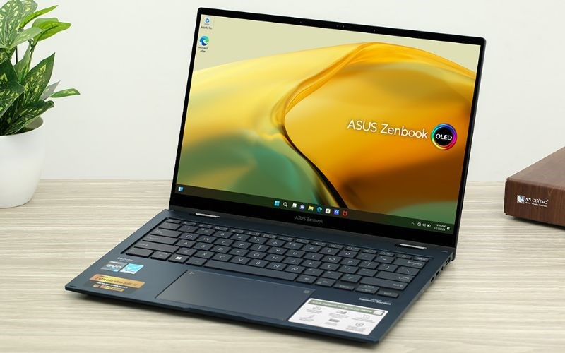 Laptop Asus Zenbook 14 Flip OLED UP3404VA được trang bị bộ vi xử lý Intel Core i7 1360P hoàn toàn mới