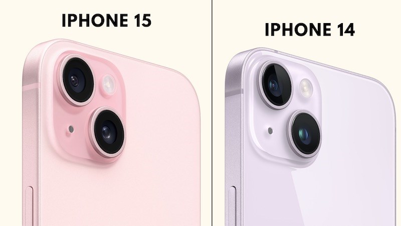 Ống kính chính trên iPhone 15 lên đến 48MP