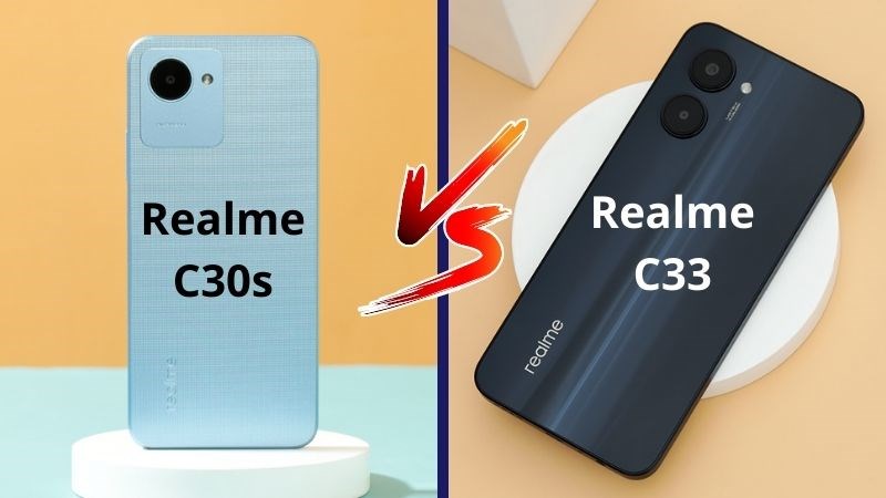 Cả 2 đều có khả năng xử lý tốt mọi tác vụ cơ bản nhưng Realme C33 hiệu suất có phần cao hơn