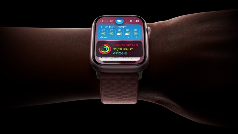 Sản phẩm vẫn giữ lại thiết kế quen thuộc trên dòng Apple Watch