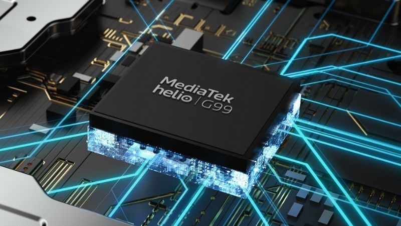 Con chip MediaTek Helio G99 mang đến hiệu năng mạnh mẽ cho thiết bị