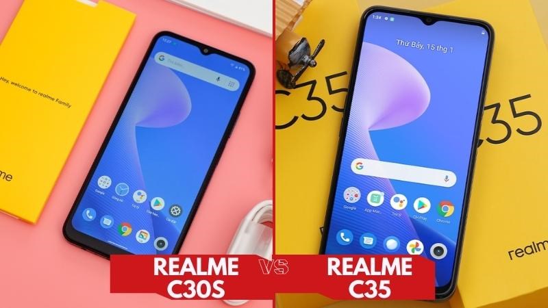 Màn hình của C35 có độ phân giải lớn hơn