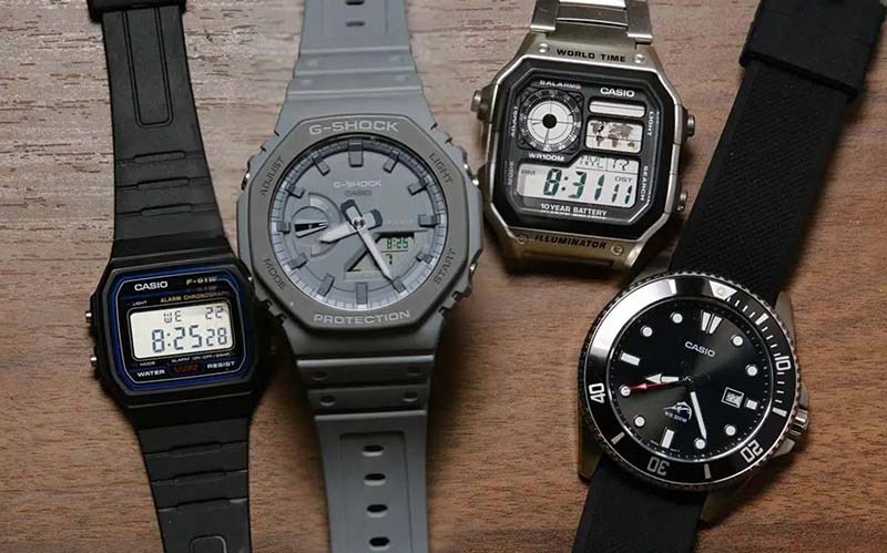 Casio là một trong những thương hiệu đồng hồ nổi tiếng của Nhật Bản