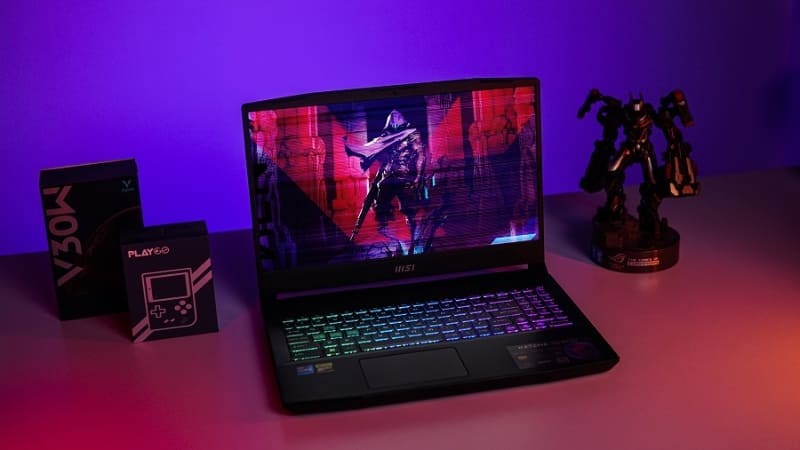 MSI Gaming Katana 15 sở hữu CPU thế hệ thứ 13 với card đồ họa NVIDIA RTX 4000 Series