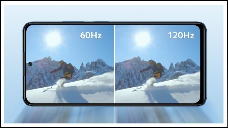 Tần số quét 120Hz mang đến trải nghiệm tốt hơn
