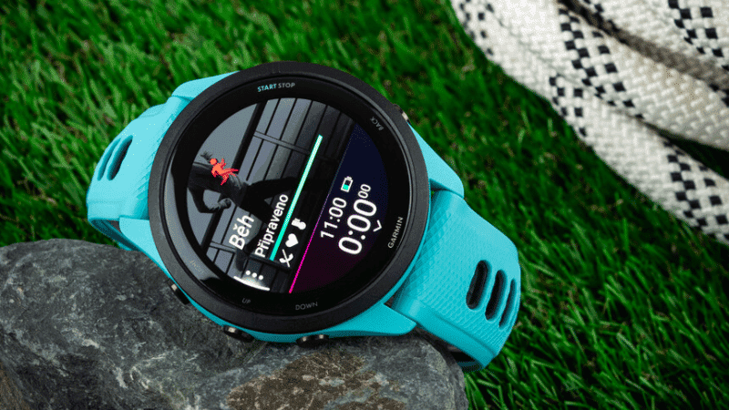 Garmin Forerunner 265 Music có thiết kế, màu sắc trẻ trung năng động Garmin Forerunner 265 Music có thiết kế, màu sắc trẻ trung năng động