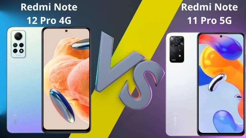 Cụm camera sau với ưu thế rõ ràng nghiêng về Redmi Note 11 Pro 5G