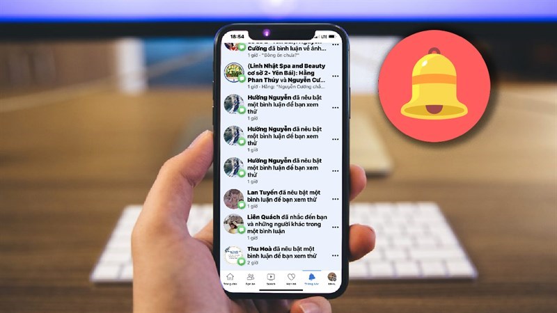 Thông báo nêu bật trên Facebook Thông báo nêu bật trên Facebook