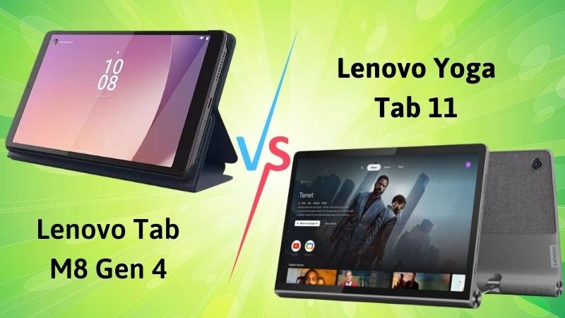 Màn hình với nhiều ưu thế nổi bật nghiêng về Lenovo Yoga Tab 11