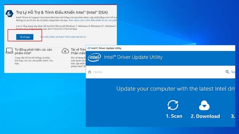 Tải phần mềm Intel Driver Update Utility về máy