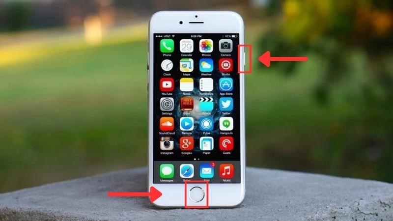 Cách hard reset iPhone 6s và các dòng trở về trước Cách hard reset iPhone 6s và các dòng trở về trước