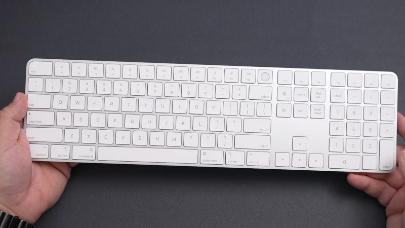 Bàn phím Magic Keyboard với Touch ID và Numeric Keypad Apple có thiết kế mỏng nhẹ Bàn phím Magic Keyboard với Touch ID và Numeric Keypad Apple có thiết kế mỏng nhẹ