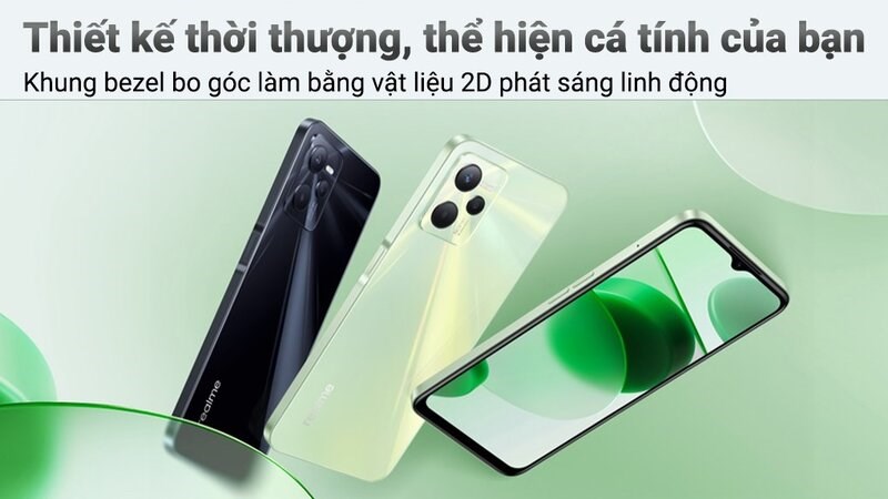 C35 có nhiều màu sắc hơn, thiết kế chắc chắn realme C35 có nhiều màu sắc hơn, thiết kế chắc chắn