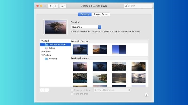 Cách đổi hình nền macOS bằng System Preferences Cách đổi hình nền macOS bằng System Preferences