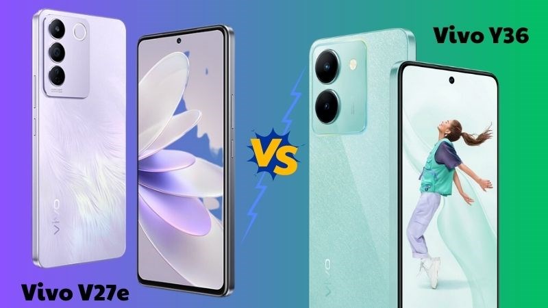 Màn hình Vivo V27e vượt trên về chất lượng nhưng kích thước có phần nhỏ hơn