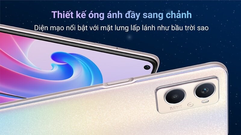 OPPO A96 sở hữu vẻ đẹp sang trọng, thanh lịch OPPO A96 sở hữu vẻ đẹp sang trọng, thanh lịch