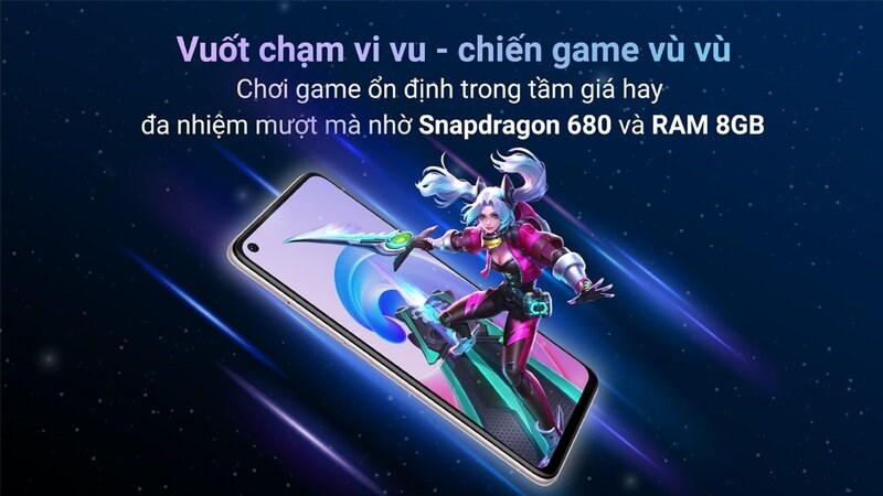 Con chip của A96 sức mạnh và hiệu năng ổn định Con chip của A96 sức mạnh và hiệu năng ổn định