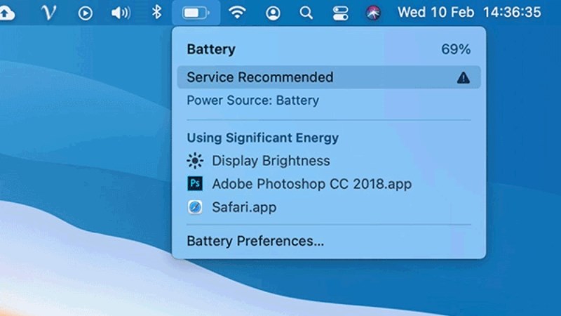 Quan sát hai mục Cycle Count và Battery Health để kiểm tra tình trạng pin laptop Quan sát hai mục Cycle Count và Battery Health để kiểm tra tình trạng pin laptop