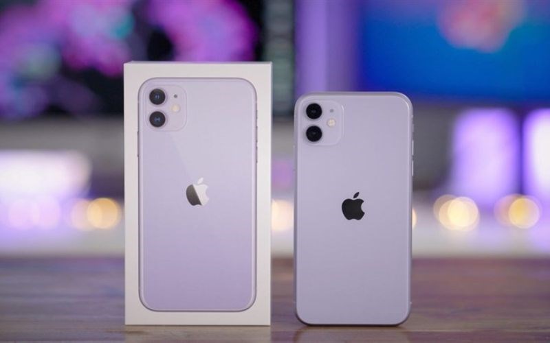 iPhone 11 màu tím mộng mơ biểu tượng tình yêu chung thuỷ