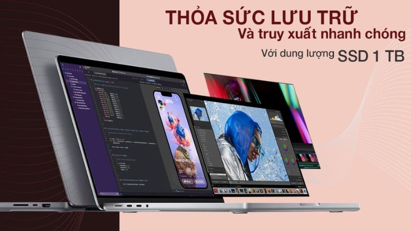 Macbook Pro 14 inch với thông số nổi bật vượt xa Macbook Air 15 inch