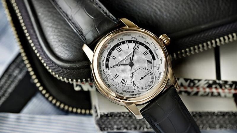 Frederique Constant Geneve có kiểu dáng tối giản, sang trọng