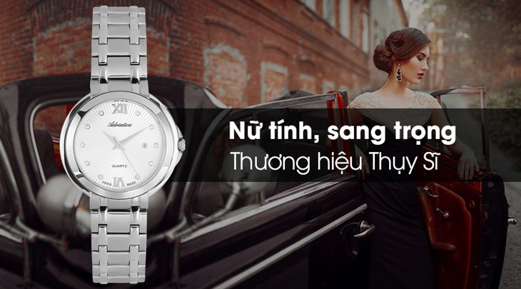 Đồng hồ Thụy Sỹ được thiết kế tinh tế tới từng đường nét Đồng hồ Thụy Sỹ được thiết kế tinh tế tới từng đường nét