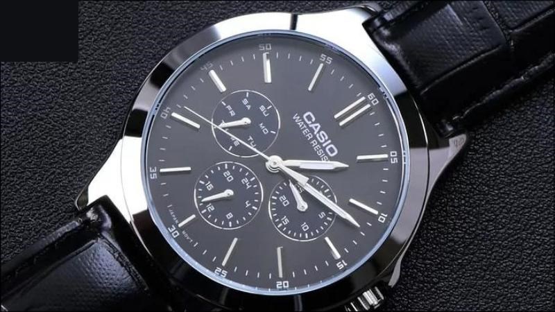 Mẫu đồng hồ Casio được làm bằng kính khoáng hoặc sapphire Mẫu đồng hồ Casio được làm bằng kính khoáng hoặc sapphire