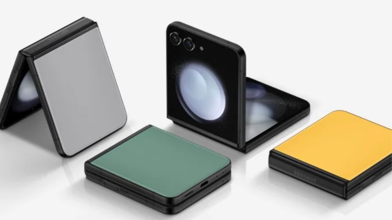 4 màu độc quyền trên Galaxy Z Flip5