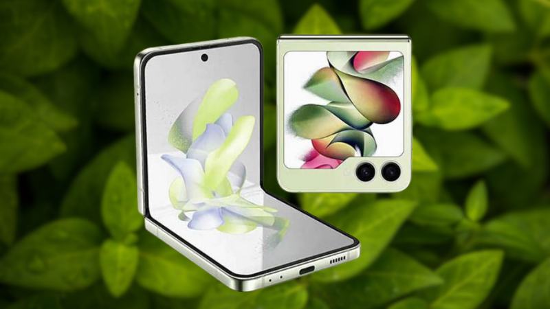 Galaxy Z Flip5 màu xanh Mint đã chính thức được ra mắt