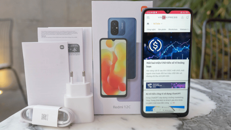 Redmi 12C sạc nhanh 10W, còn Redmi 12 sạc nhanh 18W Redmi 12C sạc nhanh 10W, còn Redmi 12 sạc nhanh 18W
