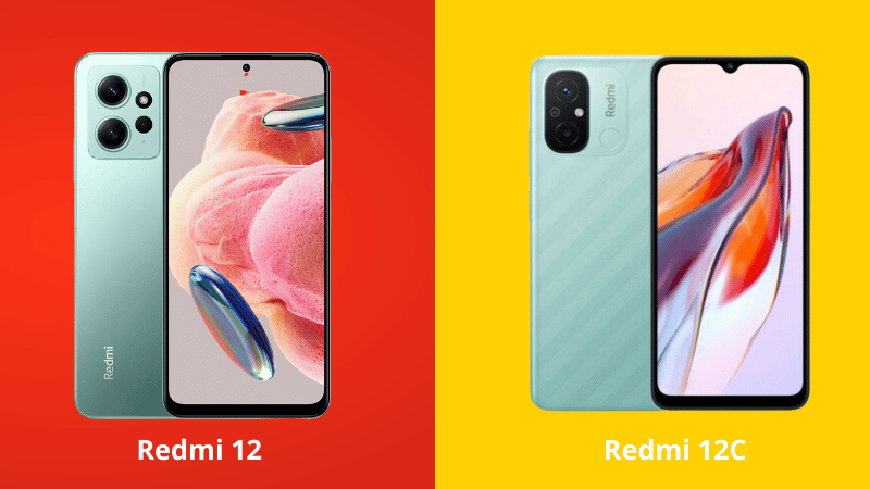 Thiết kế tổng quan của Redmi 12 và Redmi 12C Thiết kế tổng quan của Redmi 12 và Redmi 12C