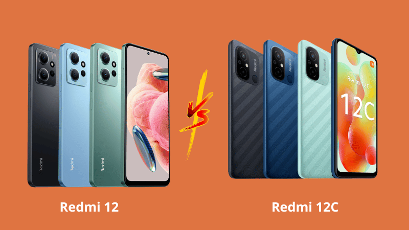 ROM mặc định của Redmi 12 là 128GB, còn Redmi 12C là 64GB ở cấu hình cơ bản ROM mặc định của Redmi 12 là 128GB, còn Redmi 12C là 64GB ở cấu hình cơ bản