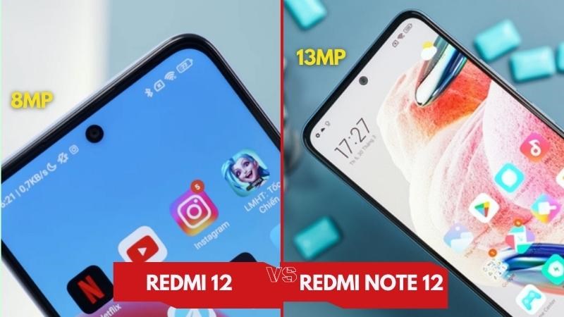 Camera trước của Redmi Note 12 cho chi tiết tốt hơn nhờ có độ phân giải cao hơn