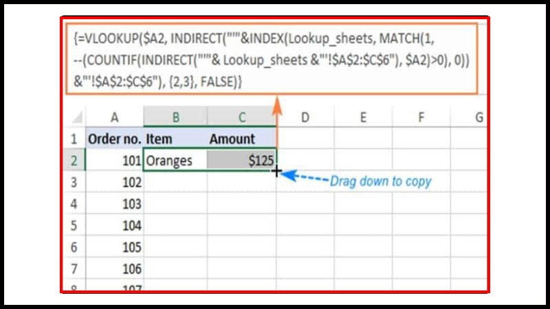 Hàm VLOOKUP giữa 2 sheet và trả về nhiều cột Hàm VLOOKUP giữa 2 sheet và trả về nhiều cột