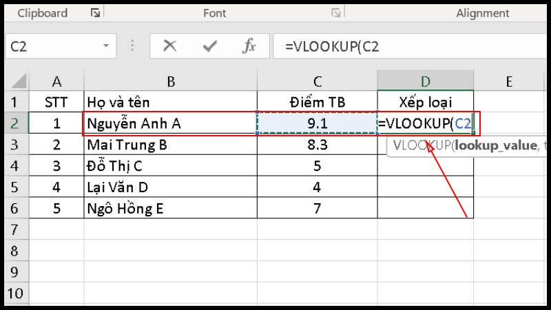 Thực hiện bước 1 Thực hiện bước 1