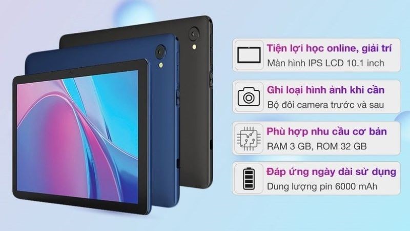 Máy tính bảng Masstel Tab 10S cho tầm nhìn rộng và sáng hơn nhờ tấm nền IPS LCD