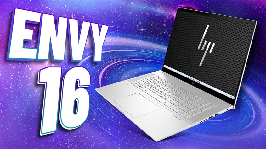 Màn hình laptop HP Envy 16 có độ sắc nét cao