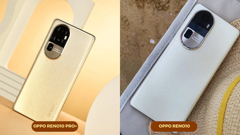 OPPO Reno10 có giá cả phải chăng hơn so với OPPO Reno10 Pro+