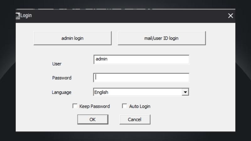 Truy cập phần mềm và nhập mật khẩu
