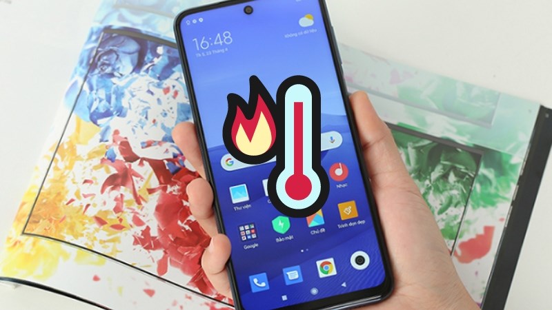 CPU hoạt động quá mức thì điện thoại sẽ nóng lên làm hiệu suất máy giảm xuống