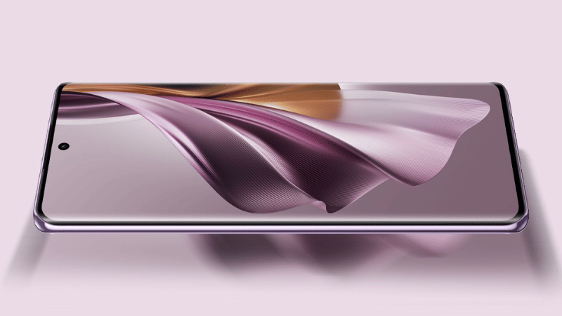 Màn hình OPPO Reno 10 Pro+ có chất lượng hiển thị lên tới 1.5K
