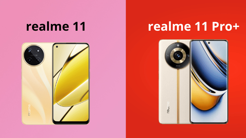 Thiết kế tổng quan của realme 11 và realme 11 Pro+ Thiết kế tổng quan của realme 11 và realme 11 Pro+