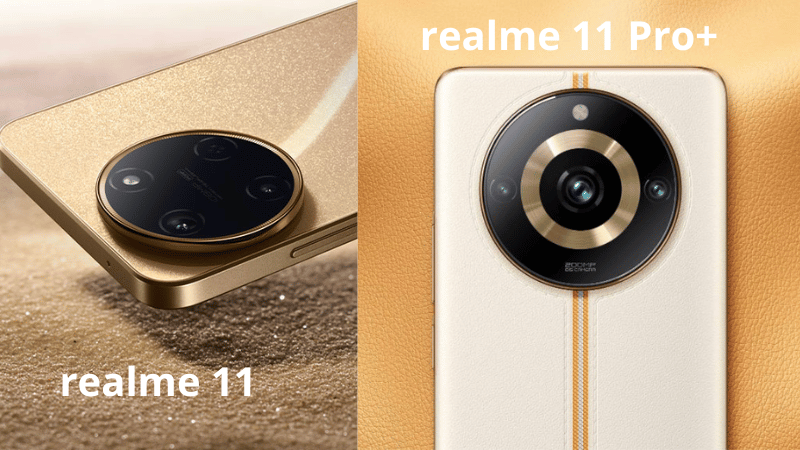 Cụm camera mới của realme 11 Pro+ Cụm camera mới của realme 11 Pro+