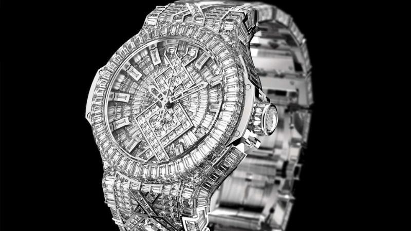 Hublot kim cương 5 Millions USD được khảm với 1.2929 viên kim cương vô cùng đặc sắc