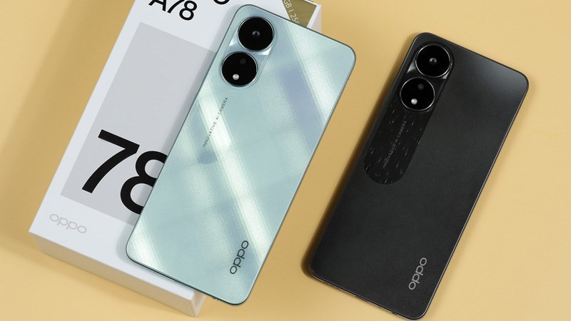 Mặt lưng với thiết kế Oppo Glow có lớp kính mờ chống bám vân tay